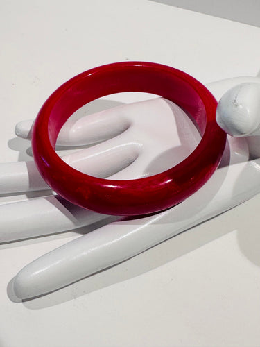 Kira.Red Bakelite bangle Bloomers and Frocks